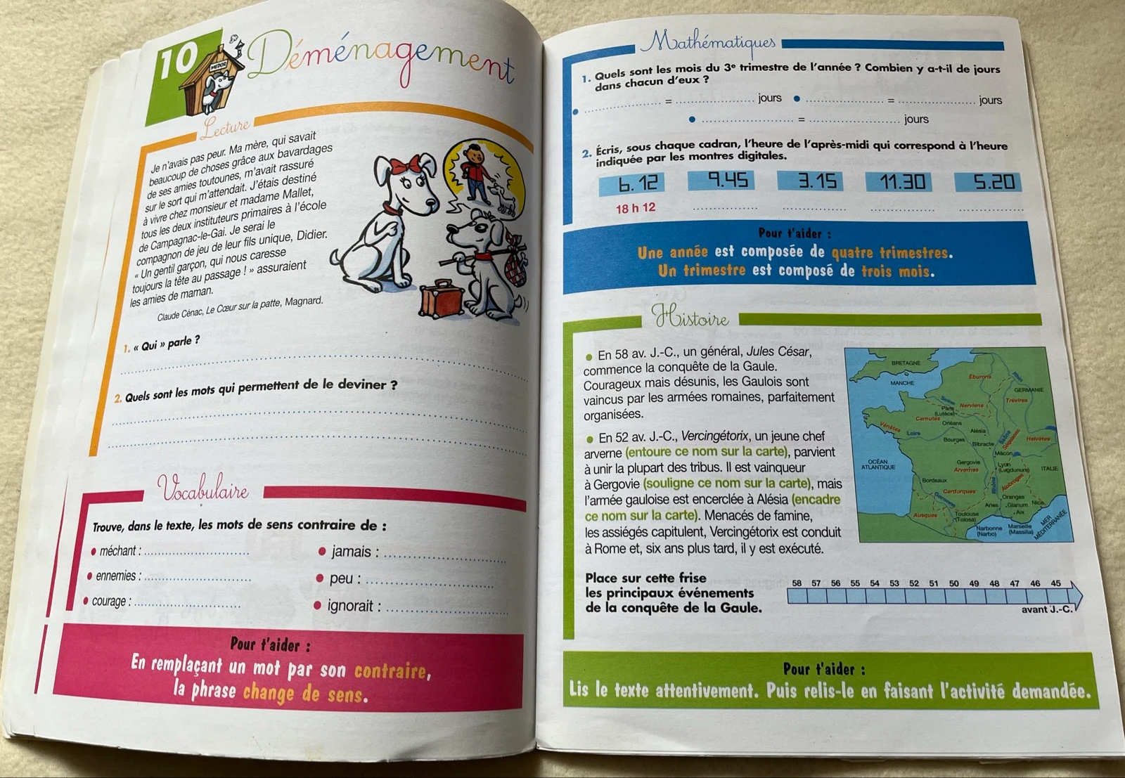 Cuaderno de vacaciones para CE2 CM1 de 8 a 9 años – photo 6